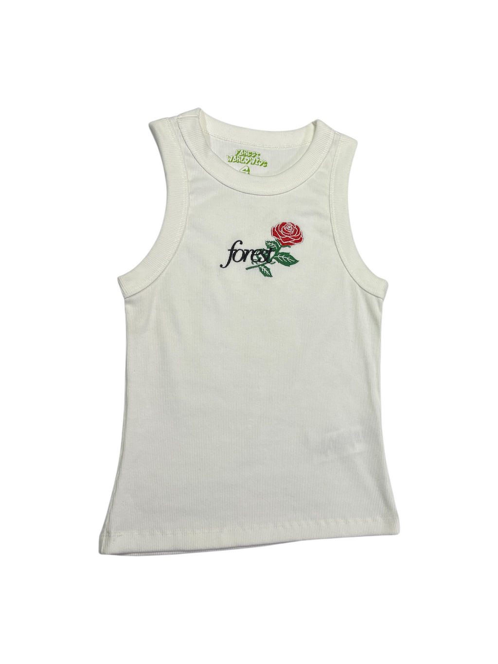 Camiseta floral blanca