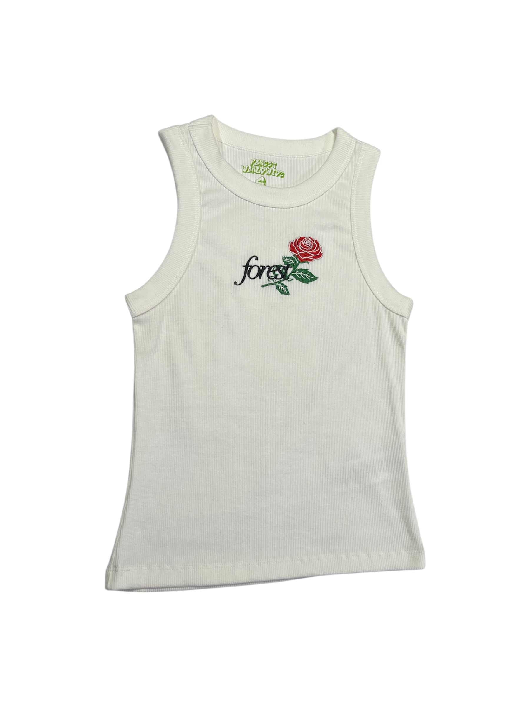 Camiseta floral blanca