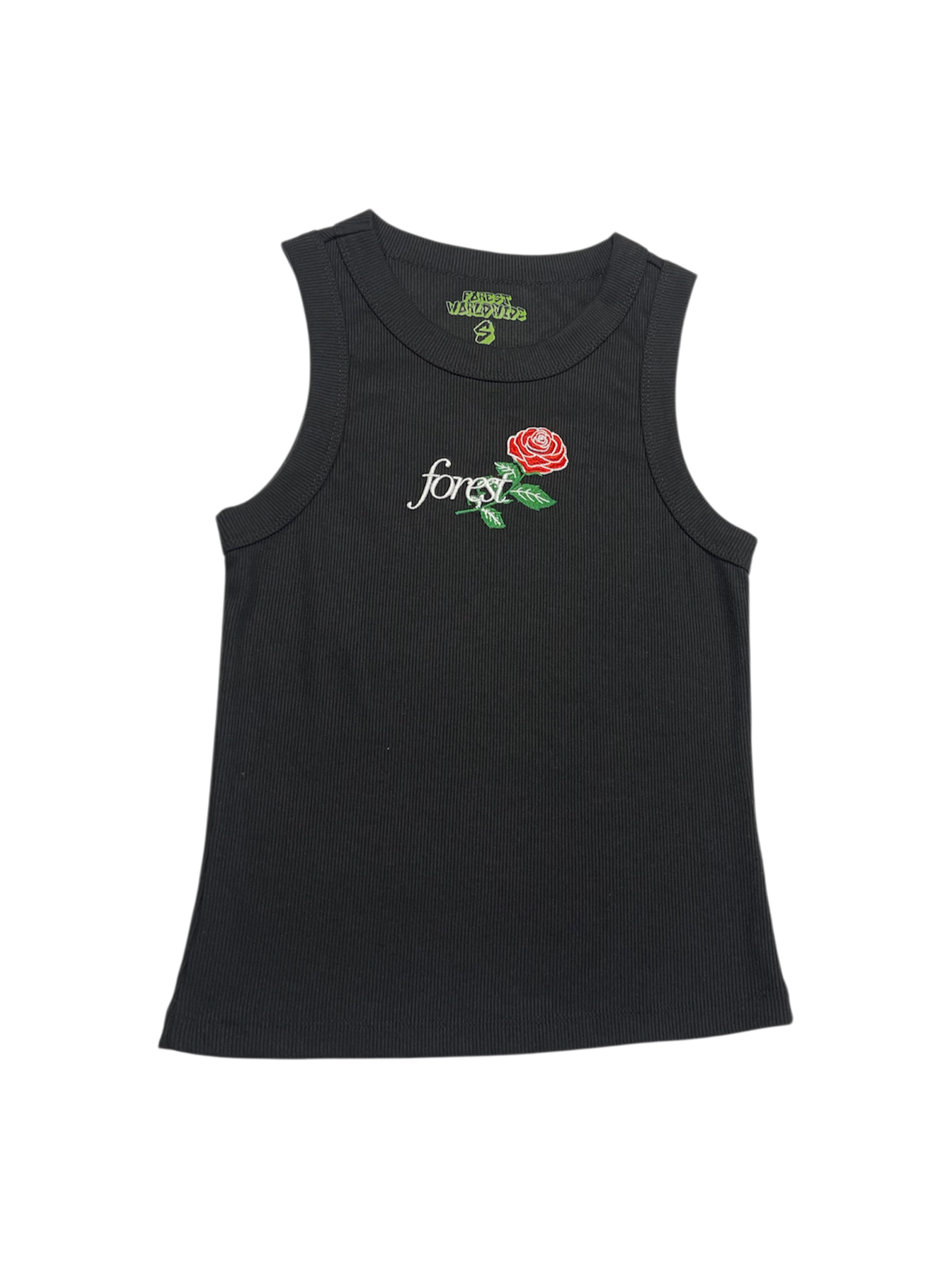 Camiseta Floral negra